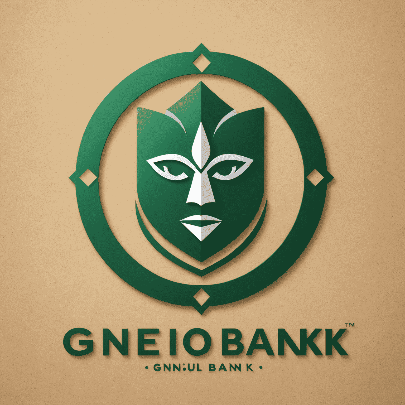 gneu-io bank logo featuring a stylized Nigerian naira symbol integrated with modern banking elements